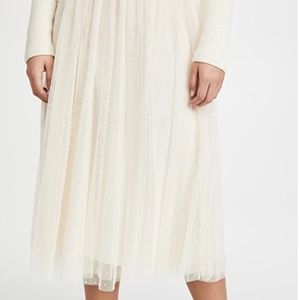 Needle & Thread Bhldn Kisses Tulle Ballerina Skirt NWT